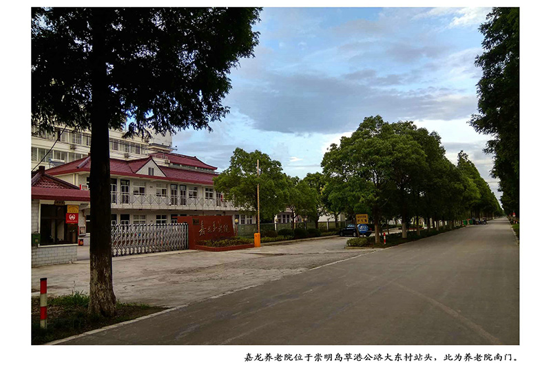 嘉龙养老院南门